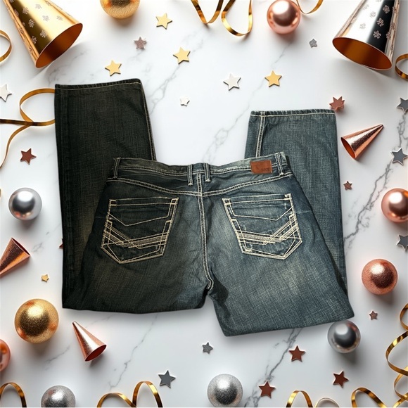 BKE Dark Wash Men's Jeans - Picture 11 of 12